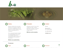 Tablet Screenshot of bioniq.nl